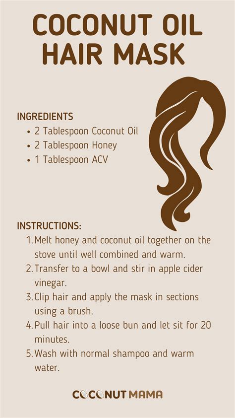 Coconut oil hair mask recipe – Artofit