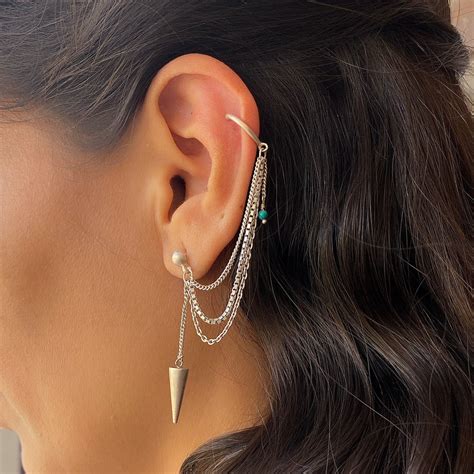 Cone Layer Ear Cuff | 925 Silver | Buy Online – Smith Jewels
