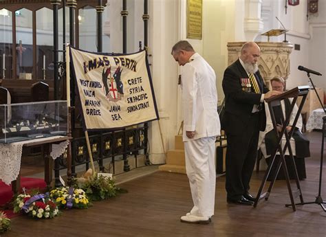 Image result for HMAS Perth Memorial Service