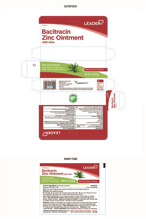 DailyMed - LEADER BACITRACIN ZINC- bacitracin zinc ointment - bacitracin zinc ointment