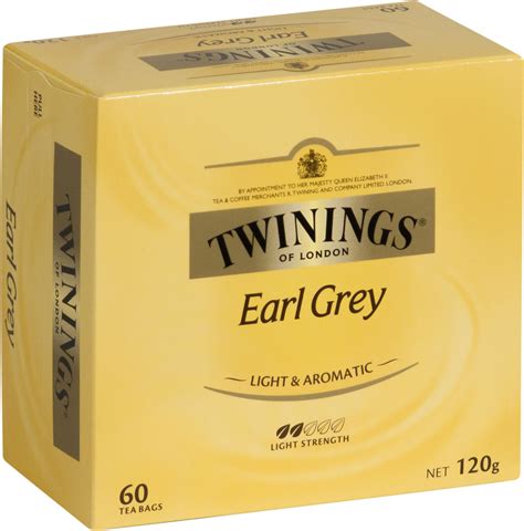 Twinings Earl Grey Tea (60 Bags) Images at Mighty Ape NZ