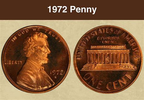 1972 Penny Coin Value (Errors List, "D", "S" & No Mint Mark Worth ...