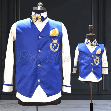 Buy Matching Father and Son Wedding Party Suit & Blazer