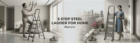 5 Step Steel Ladder