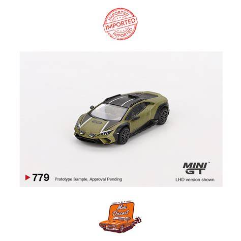 Mini GT #779 Lamborghini Huracán Sterrato (Verde Gea Matt) – Mini Diecast