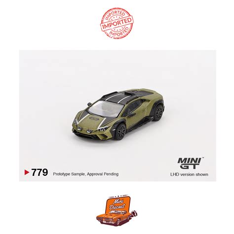 Mini GT #779 Lamborghini Huracán Sterrato (Verde Gea Matt) – Mini Diecast