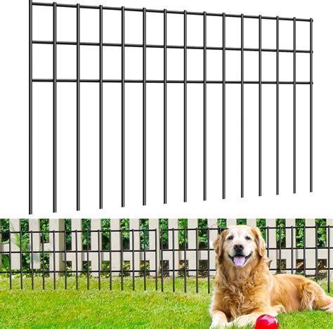 Amazon.com : 12 Pack Animal Fence Barrier, No Dig Fence Barrier, Fence ...