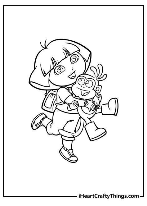 Dora Coloring Pages