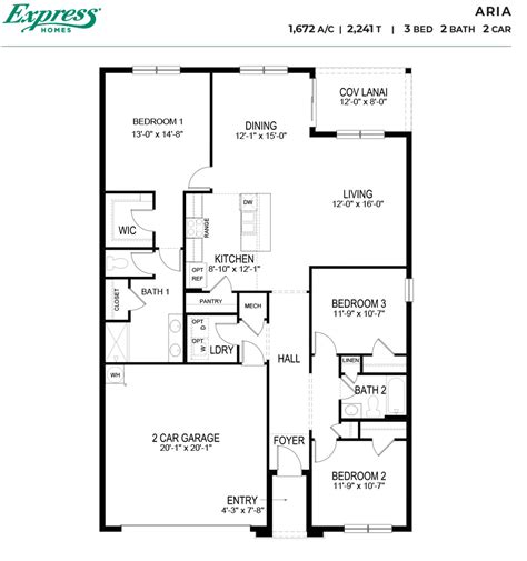 Floor Plan in Cape Coral North | Cape Coral, FL | D.R. Horton