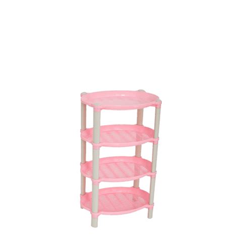 RAK PLASTIK 4 SUSUN DENGAN RODA QUENNIE 1361 SS4 - Jual Container Box ...