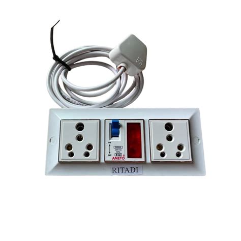 Buy RITADI 16 Amp Electric Extension Board for Heavy Duty with MCB and ...