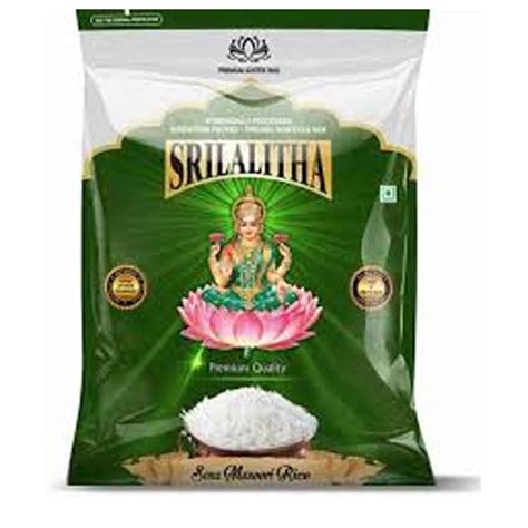 SRI LALITHA SONA MASOORI RICE 10 kg : Amazon.in: Grocery & Gourmet Foods