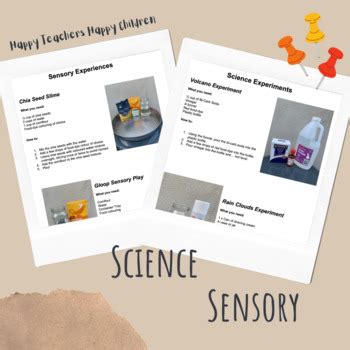 Science Experiments Using Sensory 的图像结果