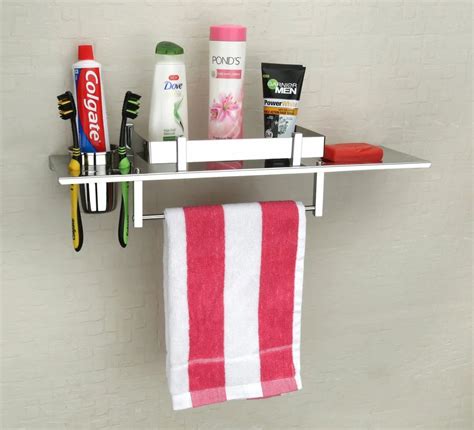 Stainless Steel Bathroom Wall Shelf - Stainless Steel Bathroom Wall ...