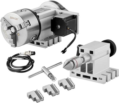 VEVOR Dividing Head, K11-100mm 3-Jaw Chuck, CNC India | Ubuy