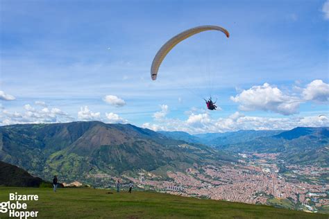 Paragliding Upon the Hills of Medellin, Colombia | Bizarre Globe Hopper ...
