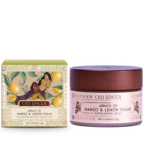 Buy Lemon and Mango Face Scrub Online - Old School Rituals