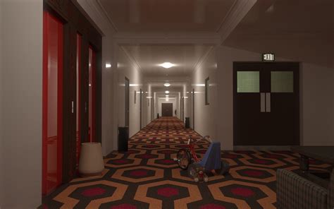 The Shining Hotel Hallway