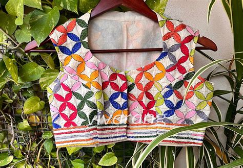 KANTHA FABRIC BLOUSE – VIVARANG