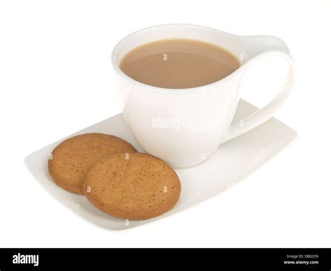 Tea and Biscuits Stock Photo - Alamy