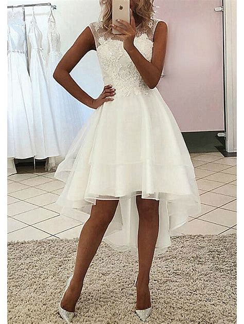 Reception Little White Dress Bridal Shower Dresses Boho Wedding Dresses ...