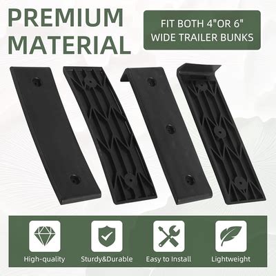 Yugada 20 Pack Boat Trailer Bunk Slides 3 x 10 Bunk India | Ubuy