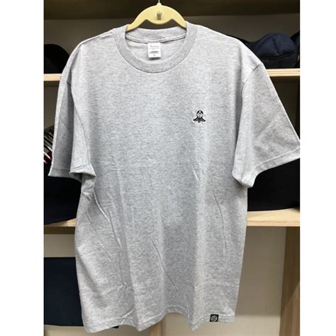 ワンポイント刺繍で着こなしやすい！【レッツ剣道刺繍Tシャツ・オリジナルカタカナタグ付き／グレー | LETS'KENDO!!