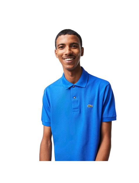 Lacoste on sale polo bleu