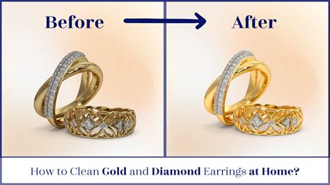 How to Clean Gold & Diamond Earrings at Home: Safe & Effective DIY ...
