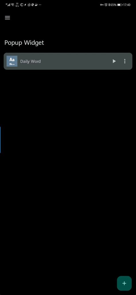 Add a Widget Android 的图像结果