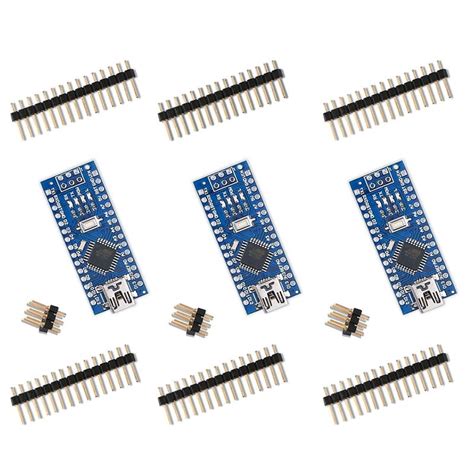 3 Pcs Arduino Pro Mini Nano V3.0 ATmega328P 5V 16M India | Ubuy