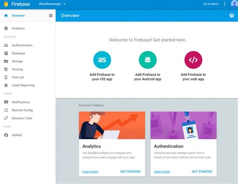 Image result for Setup Google Firebase