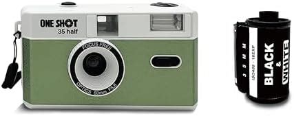 Buy 1 Shot Point and Shoot 35mm Film Camera Reusable Retro Half Frame ...