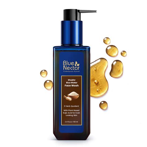 2% Kojic Acid Face Wash for Pigmentation with Rice Water – Blue Nectar