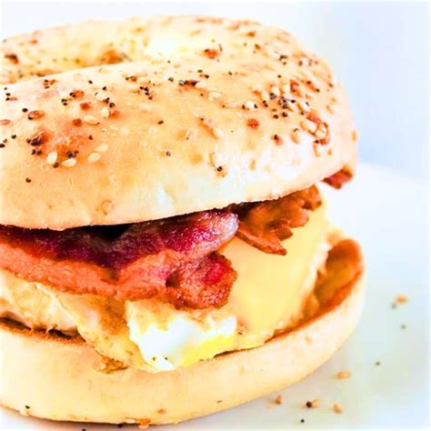 Bacon Egg And Cheese Bagel