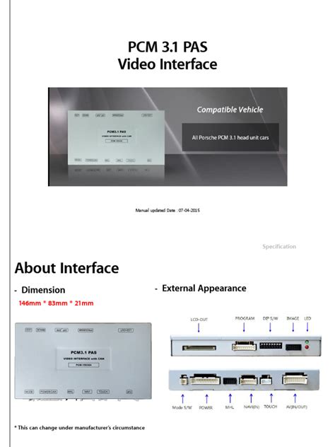 Image result for PCM 3.1 Software Version Check