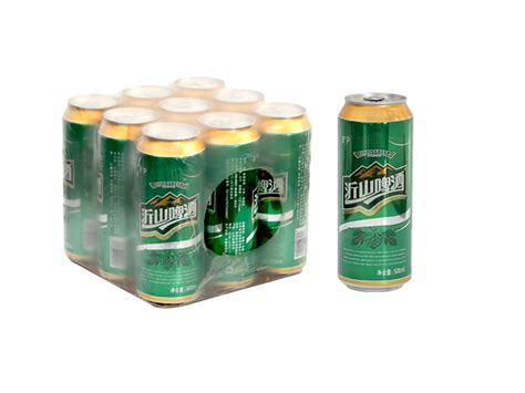 湘潭500ml 沂山啤酒绿罐 塑包-山东金孚龙啤酒有限公司