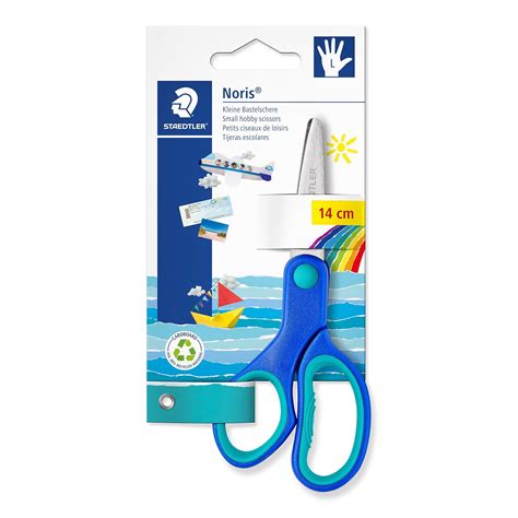Staedtler 965-14-NBK Noris Club Left-Handed Scissor : Amazon.in: Toys ...