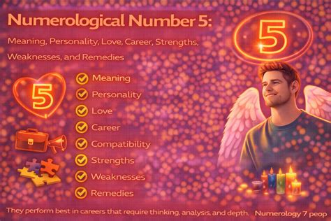 Numerological Number 5: Meaning, Personality, Love, Career, Strengths ...