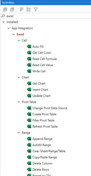 Image result for UiPath 2021 Version 10.4 Excel Read Range Example