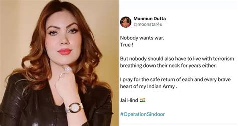 'कोई भी जंग नहीं चाहता लेकिन...', पाकिस्तान पर बरसीं TMKOC फेम बबीता जी ...