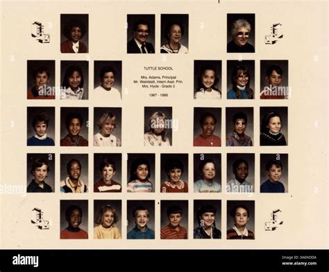 The Tuttle Elementary yearbook from 1988 includes class photos ...