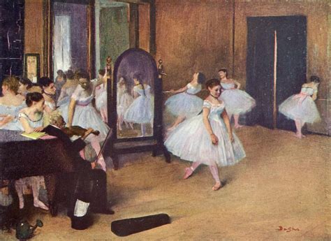 Dance Class - Edgar Degas - WikiArt.org - encyclopedia of visual arts