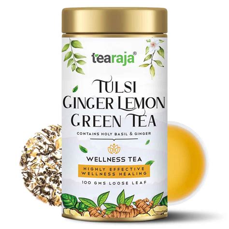 Tulsi Ginger Lemon Green Tea