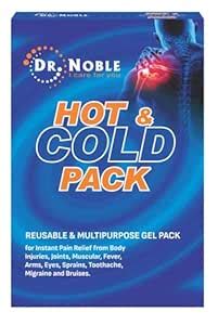 DR. NOBLE Hot & Cold Pack – Instant Relief for Fever, Injuries ...