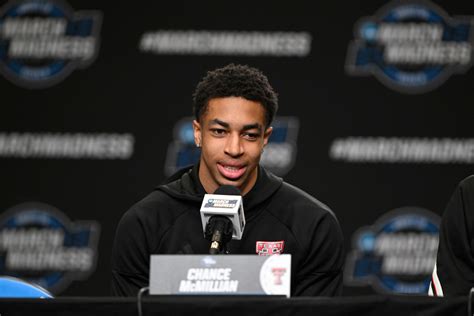 Chance McMillian injury status: Texas Tech basketball star out for ...