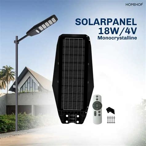 Solar Street Lights and Solar Street Lamps for Energy Efficiency – HOMEHOP®