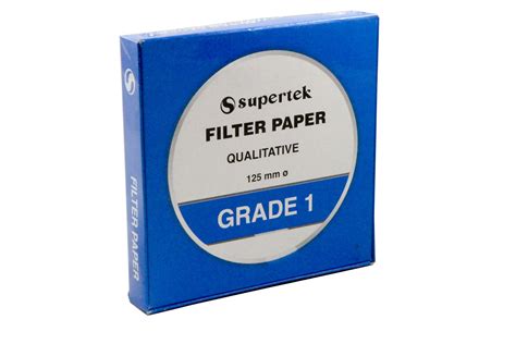Filter Paper Qualitative Grade 1 125 Mm Diameter Pack 100 | Desertcart ...