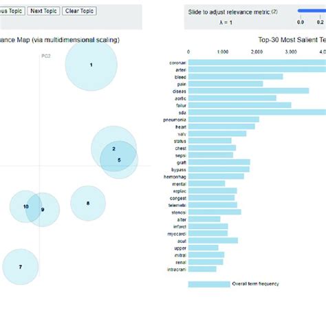 Topic Modeling Python 的图像结果