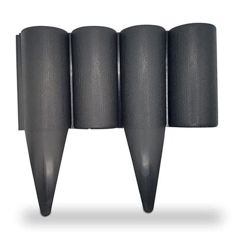 Buy Graphite Lawn Edging Border – 2.5 metres / 8.2 ft long Garden ...